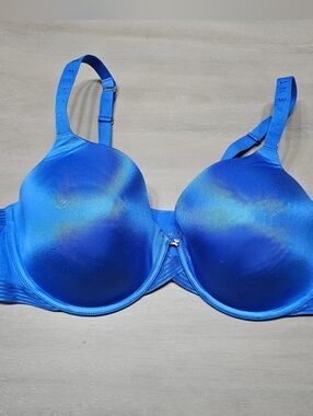 Savage X Fenty Lighty Lined T-shirt Bra In Proto Blue - Size 40DDD